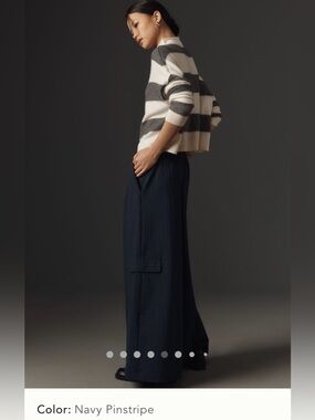 Maeve Wide leg Menswear Pants NWOT